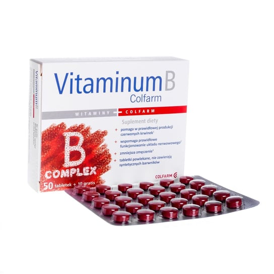Colfarm, Витамин В, 50+10 таб. бад wamilki витамин с 60 мл colfarm