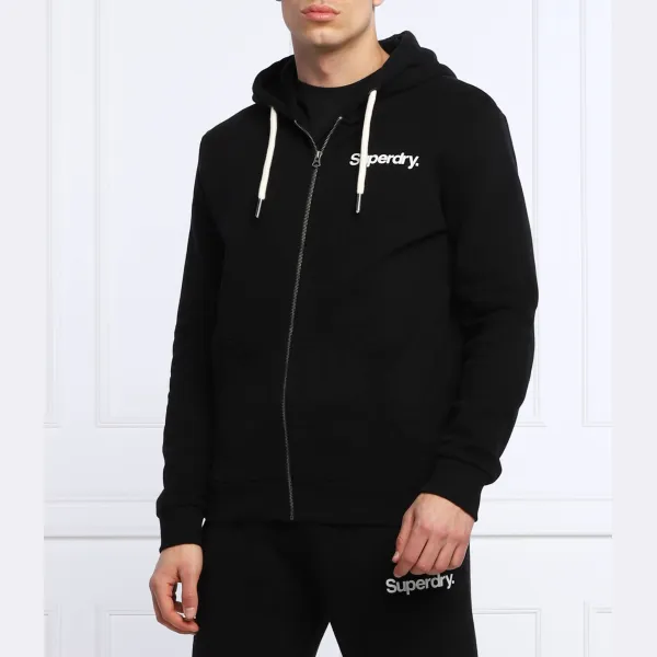 

Винтажная толстовка обычного кроя Superdry, черный