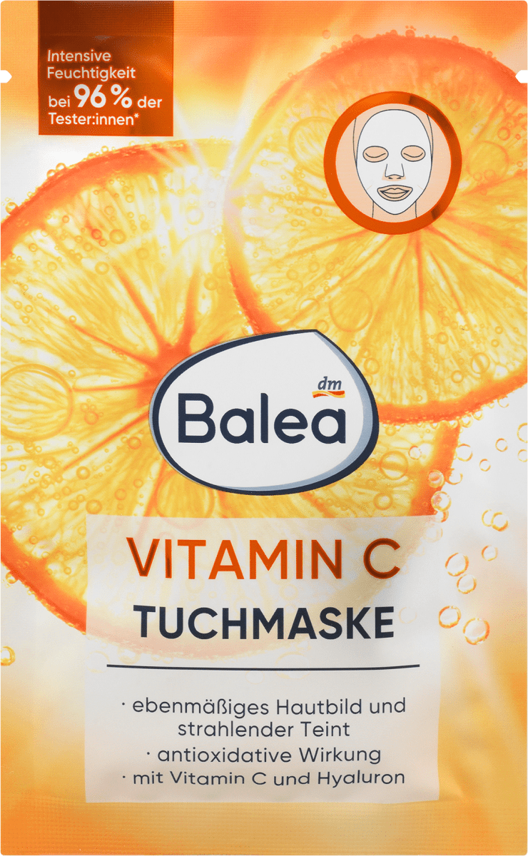 Тканевая маска с витамином С 1 шт. Balea
