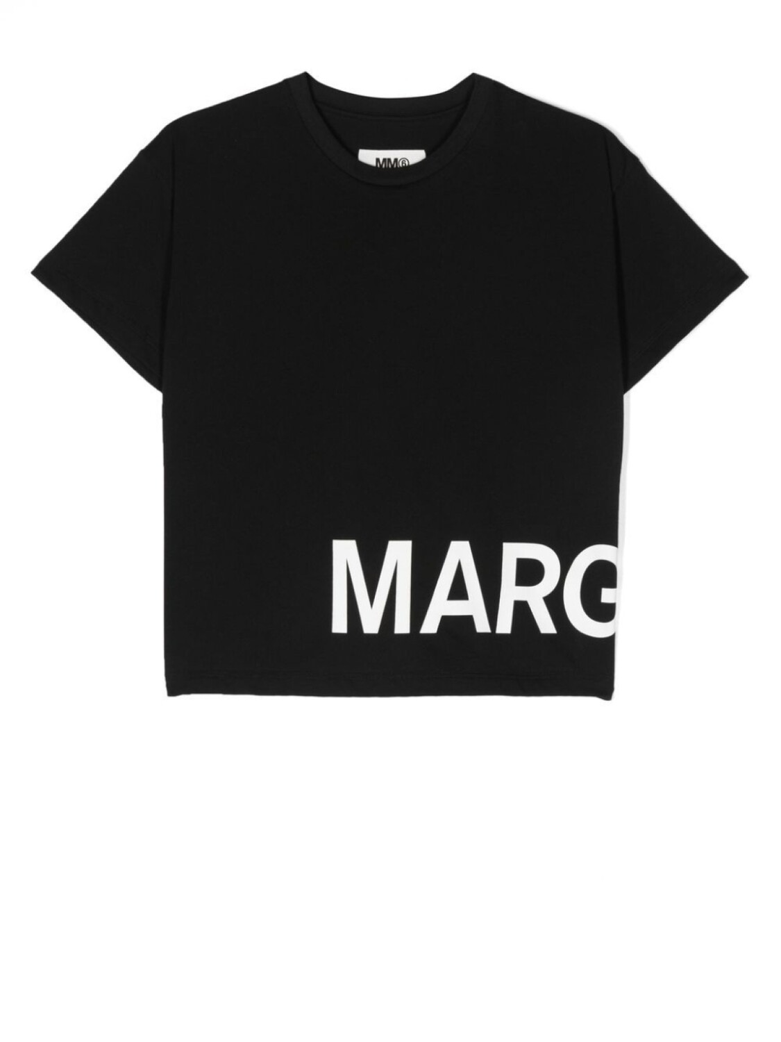 

MM6 Maison Margiela Kids футболка с логотипом, черный