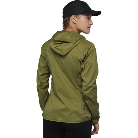 Куртка с капюшоном Alpine Start женская Black Diamond, цвет Crag Green
