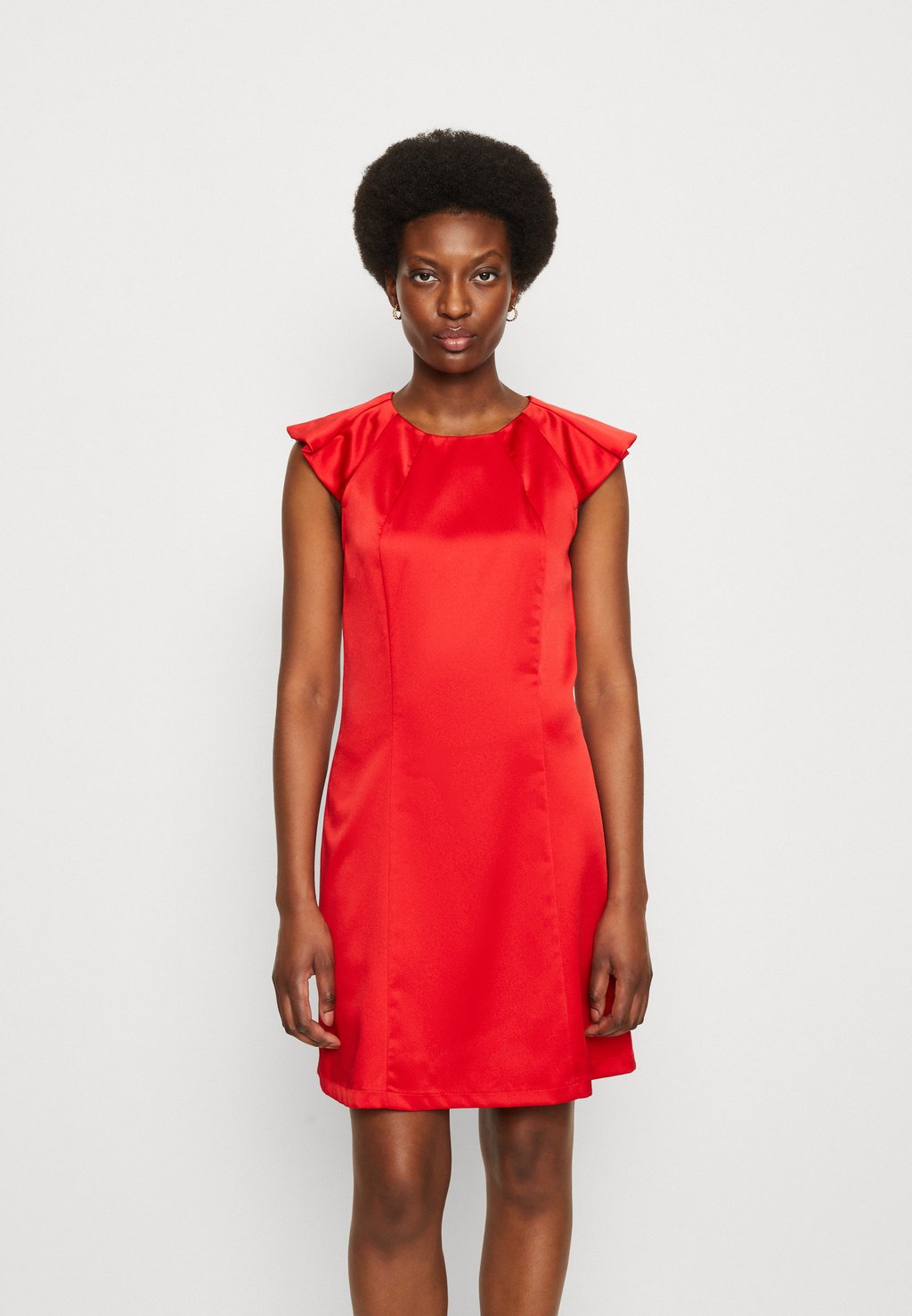 Элегантное платье NAF NAF, красный платье naf naf нежного цвета 38 размер