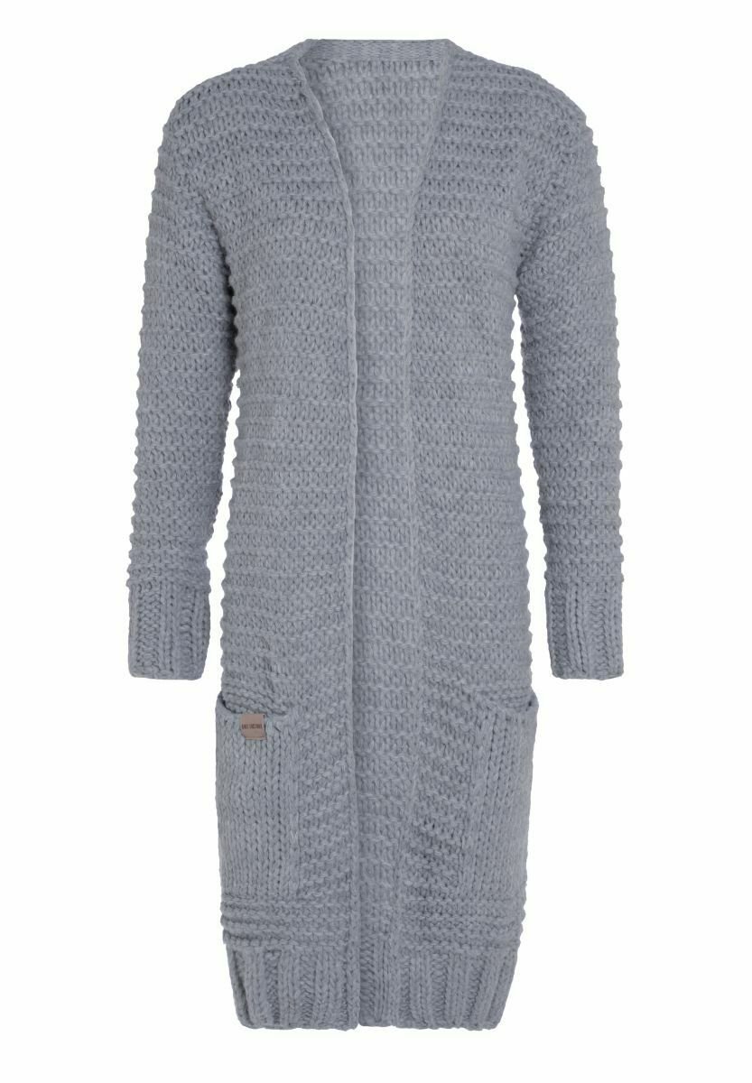 Кардиган Knit Factory, светло-серый кардиган toga crochet knit серый