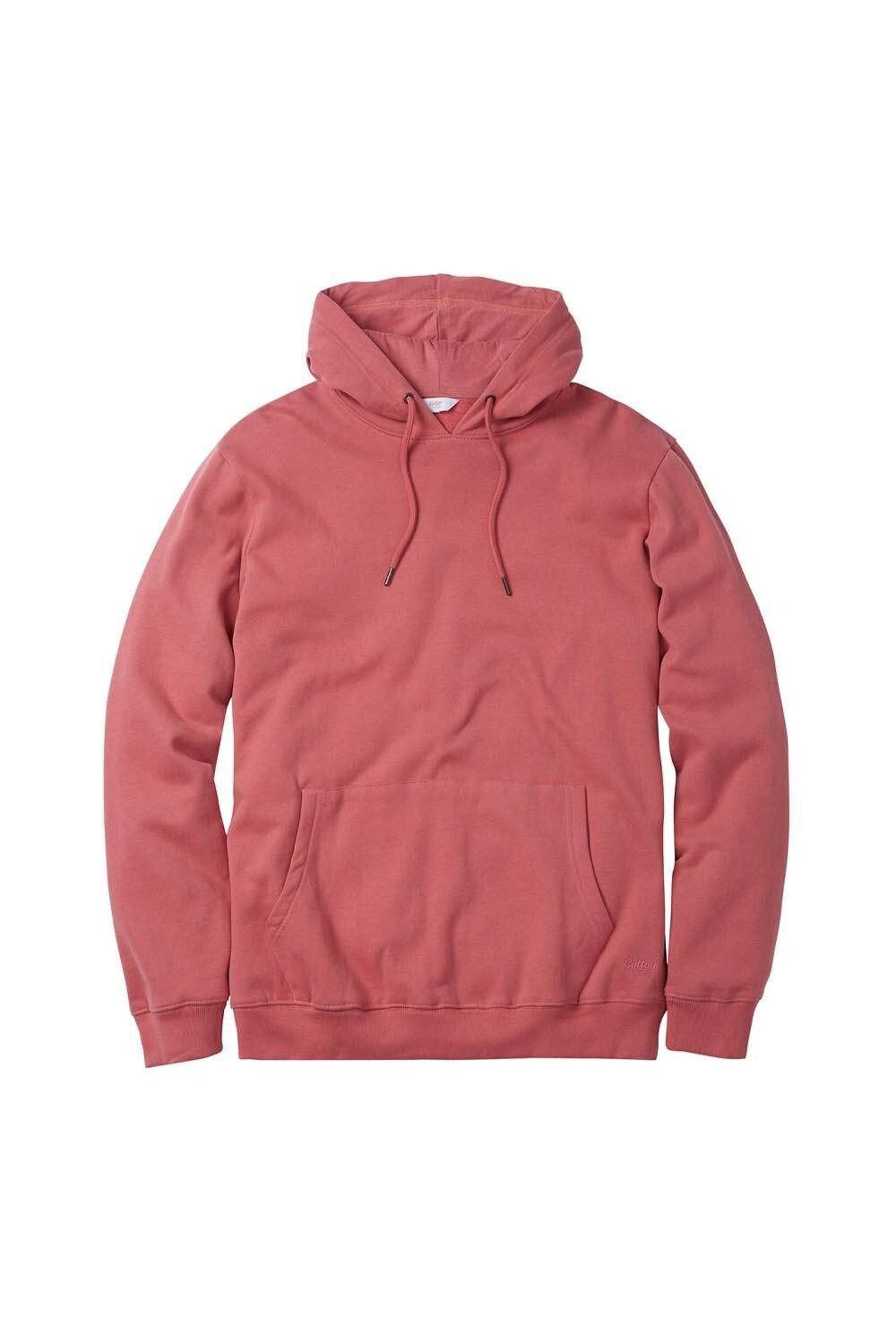 

Толстовка с капюшоном Cotton Traders, розовый