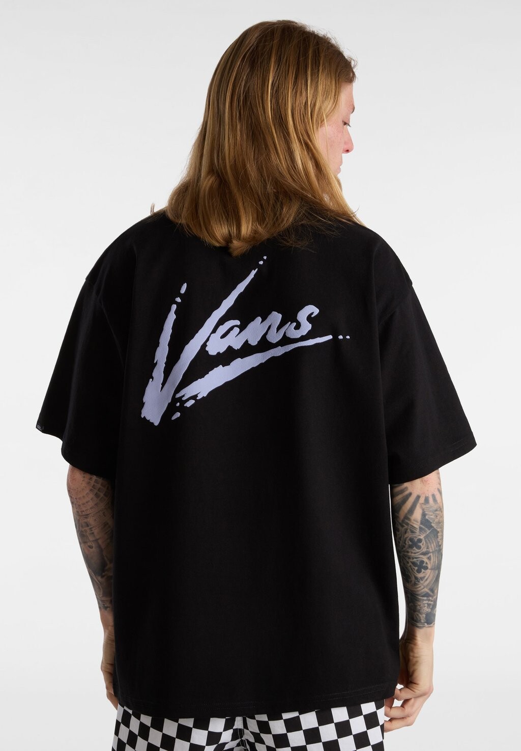 

Футболка с принтом Dettori Loose Vans, черная