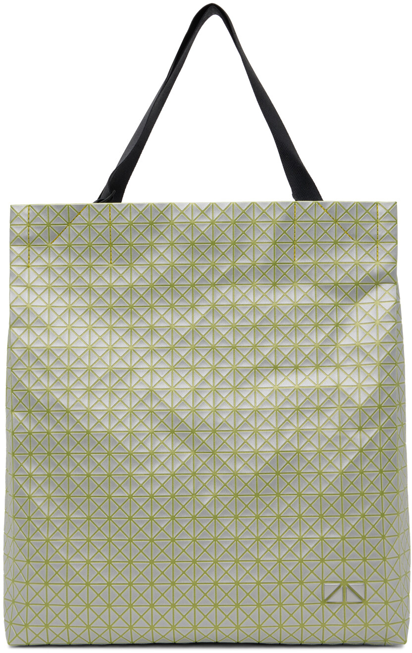 

Сумка-тоут Green & Cart S с отражателем Bao Bao Issey Miyake, цвет Silver