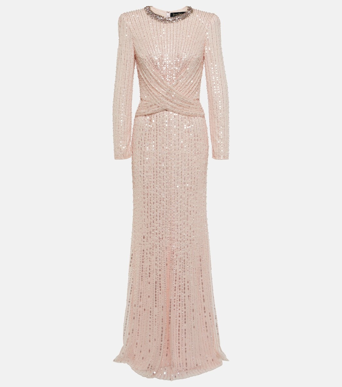 

Платье macelline с пайетками Jenny Packham, розовый
