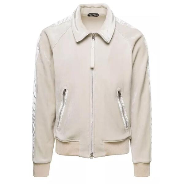 

Куртка bonded vlour zip Tom Ford, мультиколор