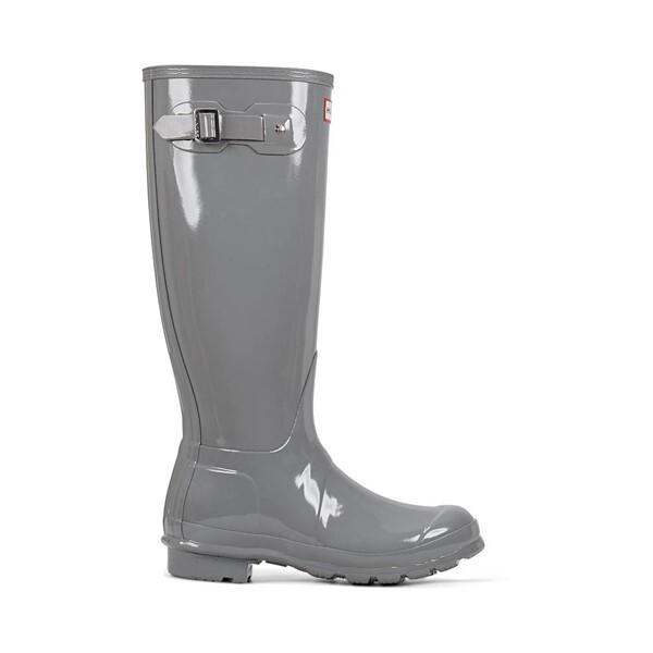 

Ботинки Womens Hunter Original Tall Gloss Rain Boot, цвет Medium Gray