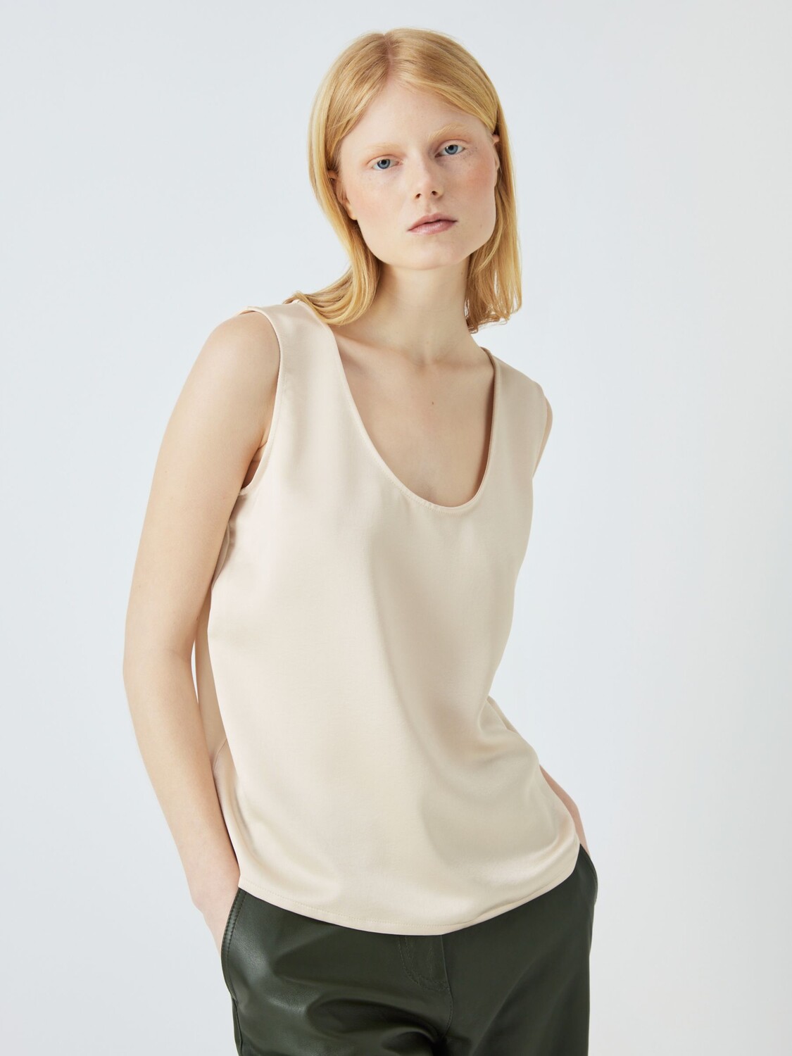 

Тканый топ Weekend MaxMara Sonale, цвет слоновой кости