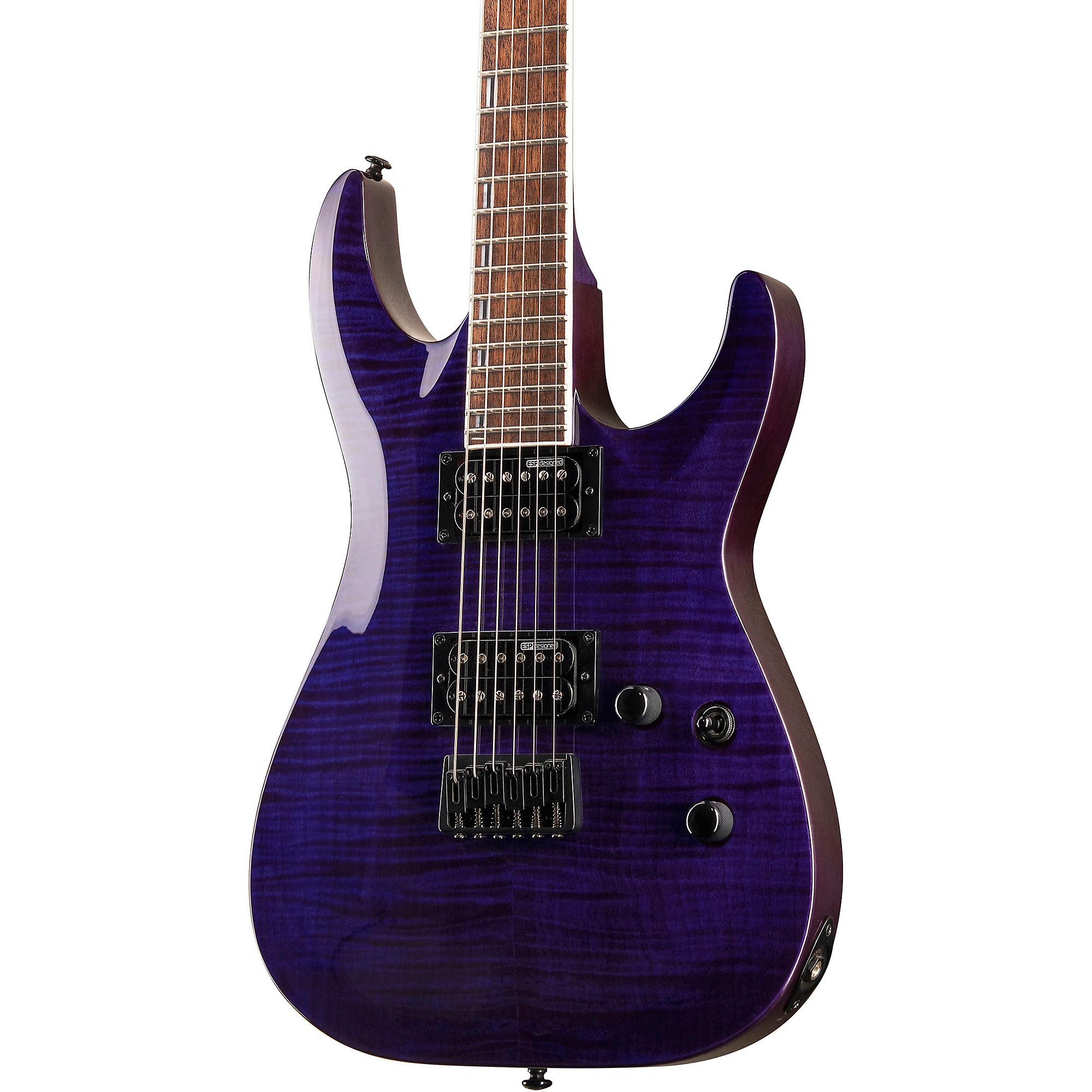 ESP LTD H-200FM Электрогитара See-Thru Purple