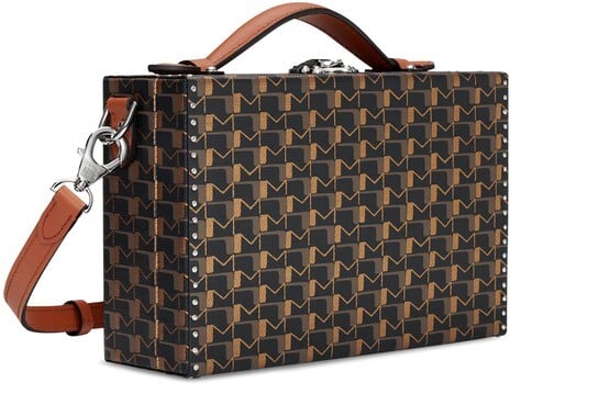 

Маленький чемодан из холста Moynat