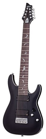 Электрогитара Schecter Damien Platinum 8 String Electric Guitar Satin Black