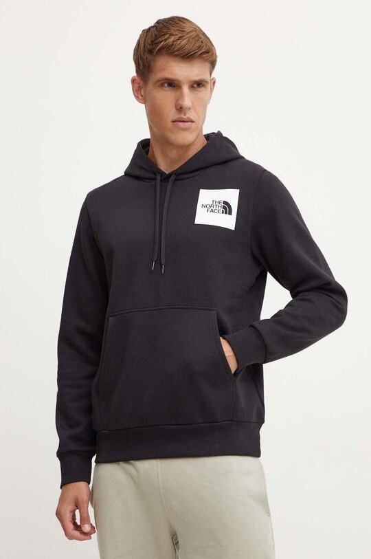 

Тонкая толстовка с капюшоном The North Face, черный