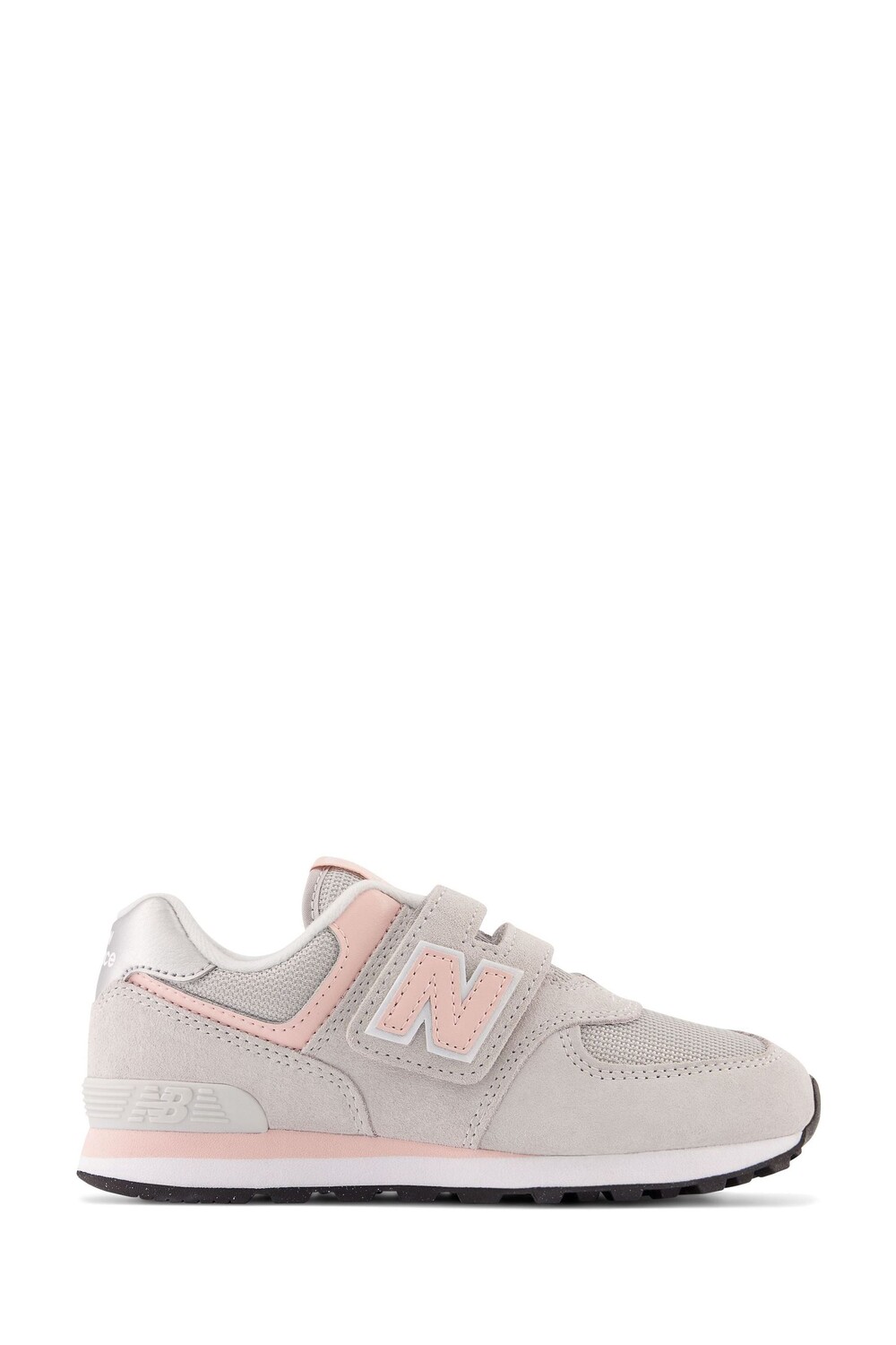 

Спортивная обувь для девочек 574 на липучке New Balance, серый