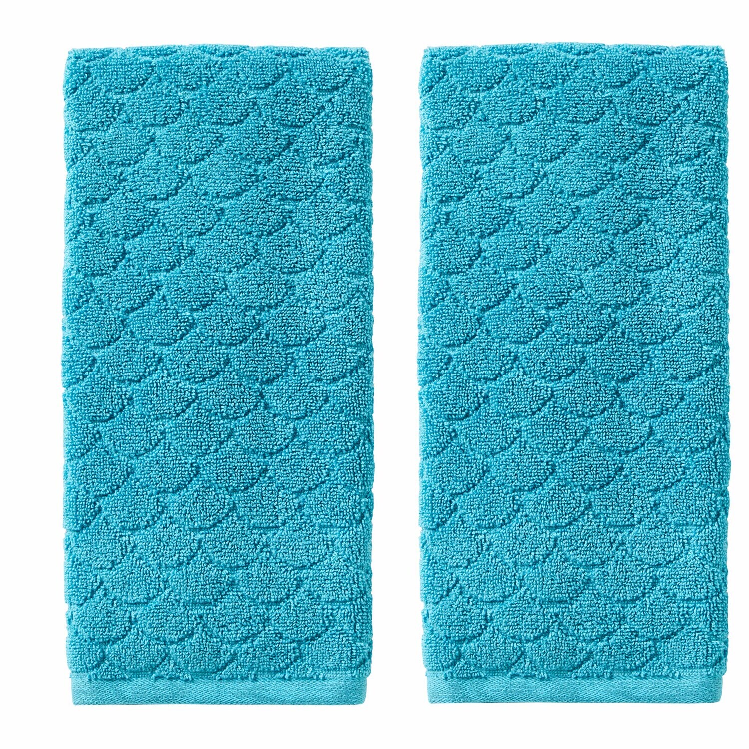 

Набор полотенец для рук OceanWave Watercolor Scales 2 шт, синий