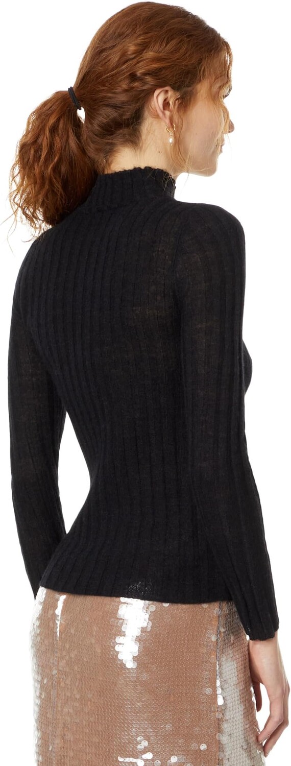 

Свитер с воротником из альпаки Madewell, цвет True Black