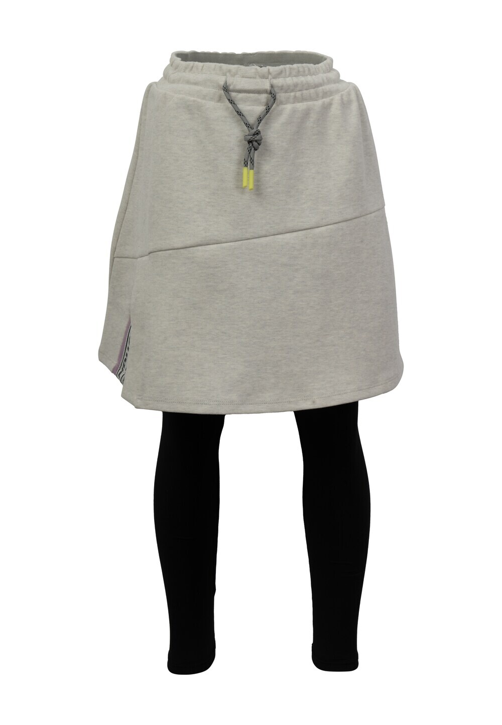 

Леггинсы облегающего кроя GIORDANO junior, серый/черный