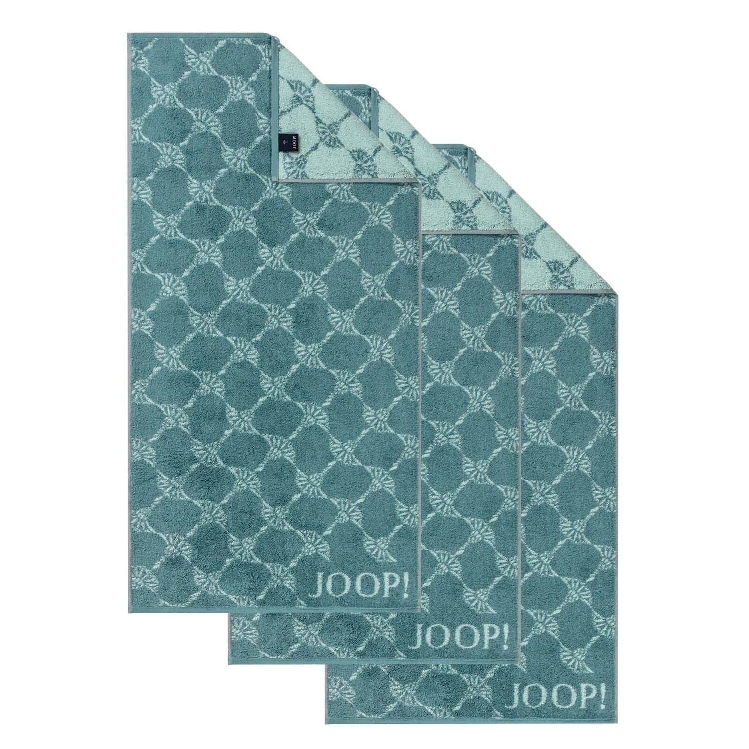 

Полотенце для ванной JOOP! 3er Pack, цвет Grün Cornflower