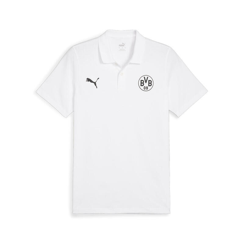 

Мужская рубашка поло Borussia Dortmund Essentials PUMA White