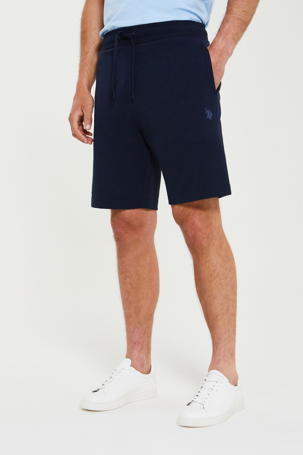 

Мужские спортивные штаны темно-синие DHM LB 3 см U.S. Polo Assn, синий