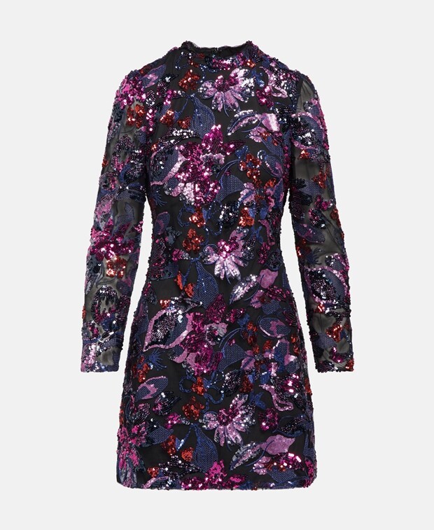 

Туника Monique Lhuillier, фиолетовый