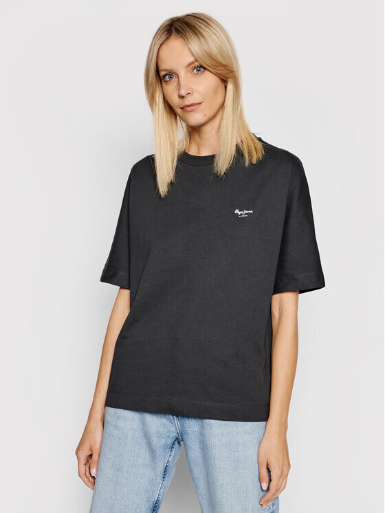 

Футболка свободного кроя Pepe Jeans, серый