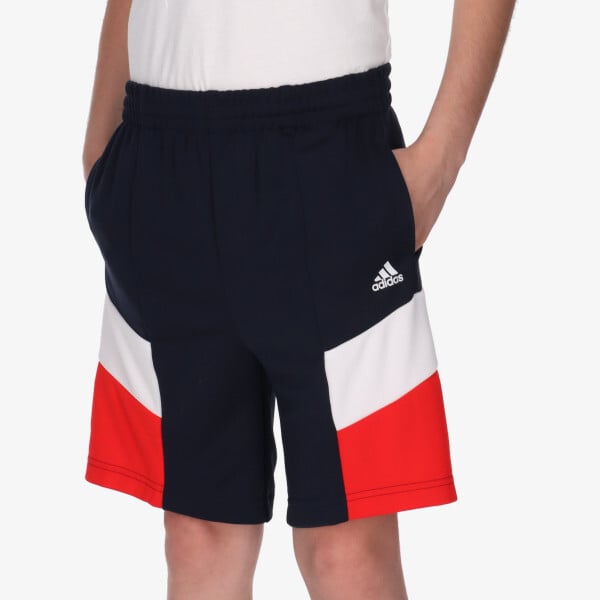 

Шорты с цветными блоками Adidas, черный