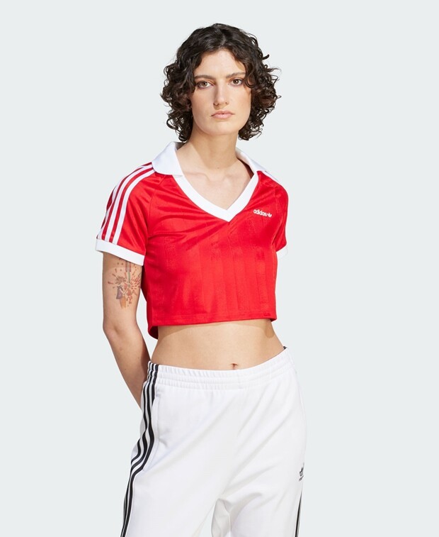 

Топ adidas, красный
