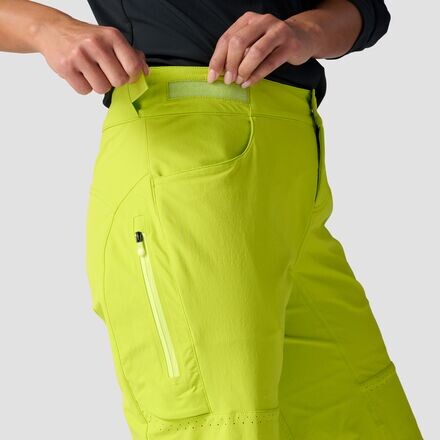 

Велосипедные шорты Empire, 11,5 дюймов женские Backcountry, цвет Lime Punch