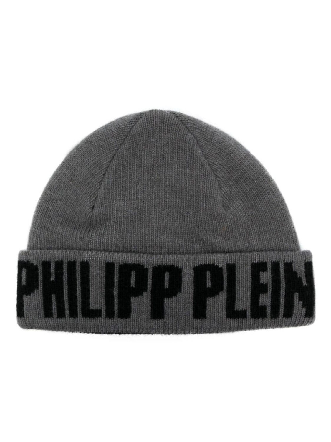 

Philipp Plein жаккардовая шапка бини Philipp Plein, серый