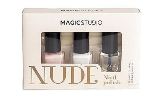 Набор лаков для ногтей, 3 шт. Magic Studio Nude цена и фото