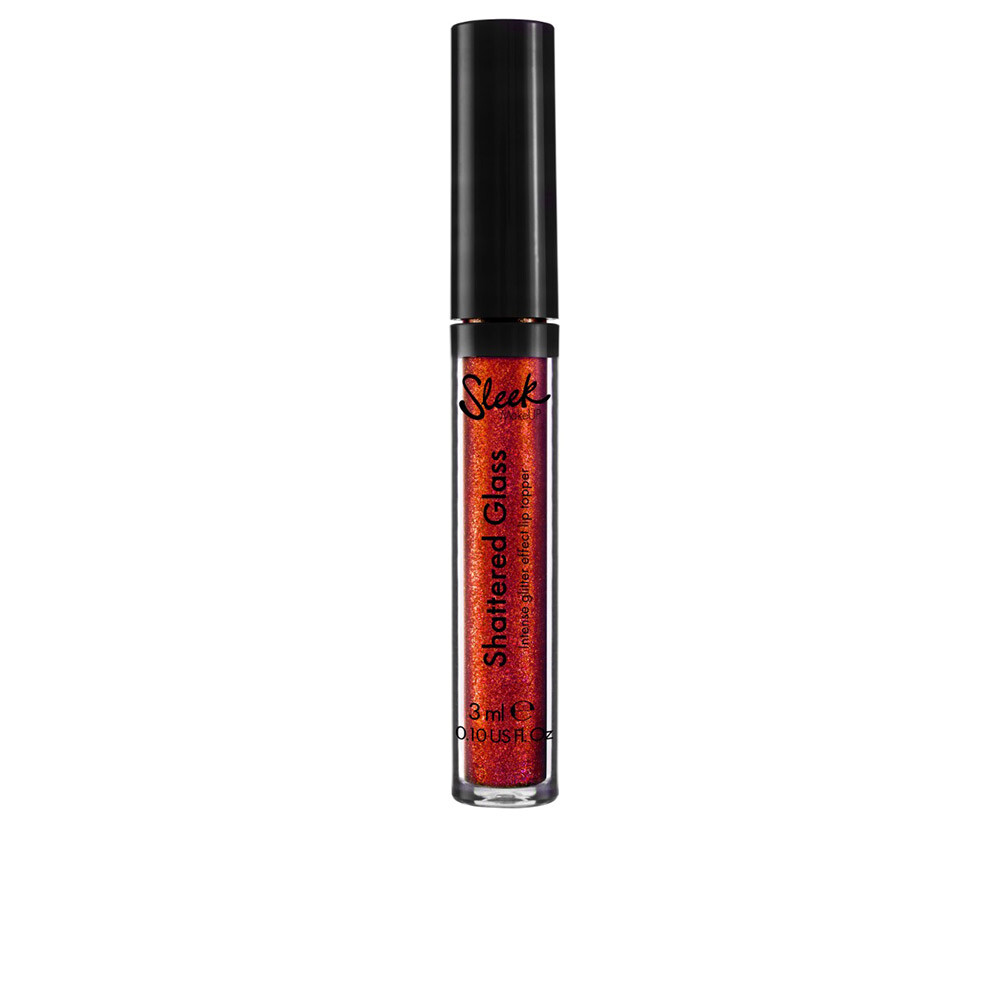 

Блеск для губ Shattered glass intense glitter lip topper Sleek, Blood Stone