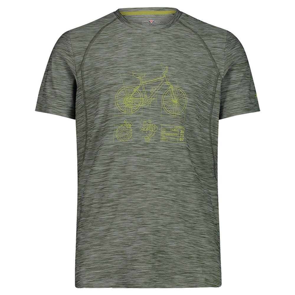 

Футболка с коротким рукавом CMP 39T6547 T-Shirt, зеленый