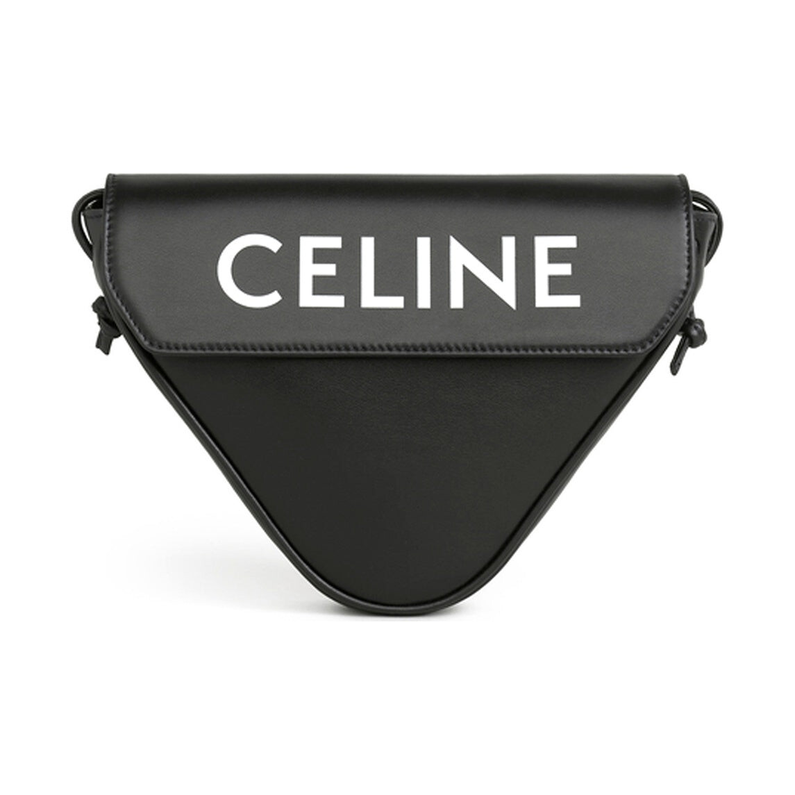 

Сумка Celine Triangle Print, черная