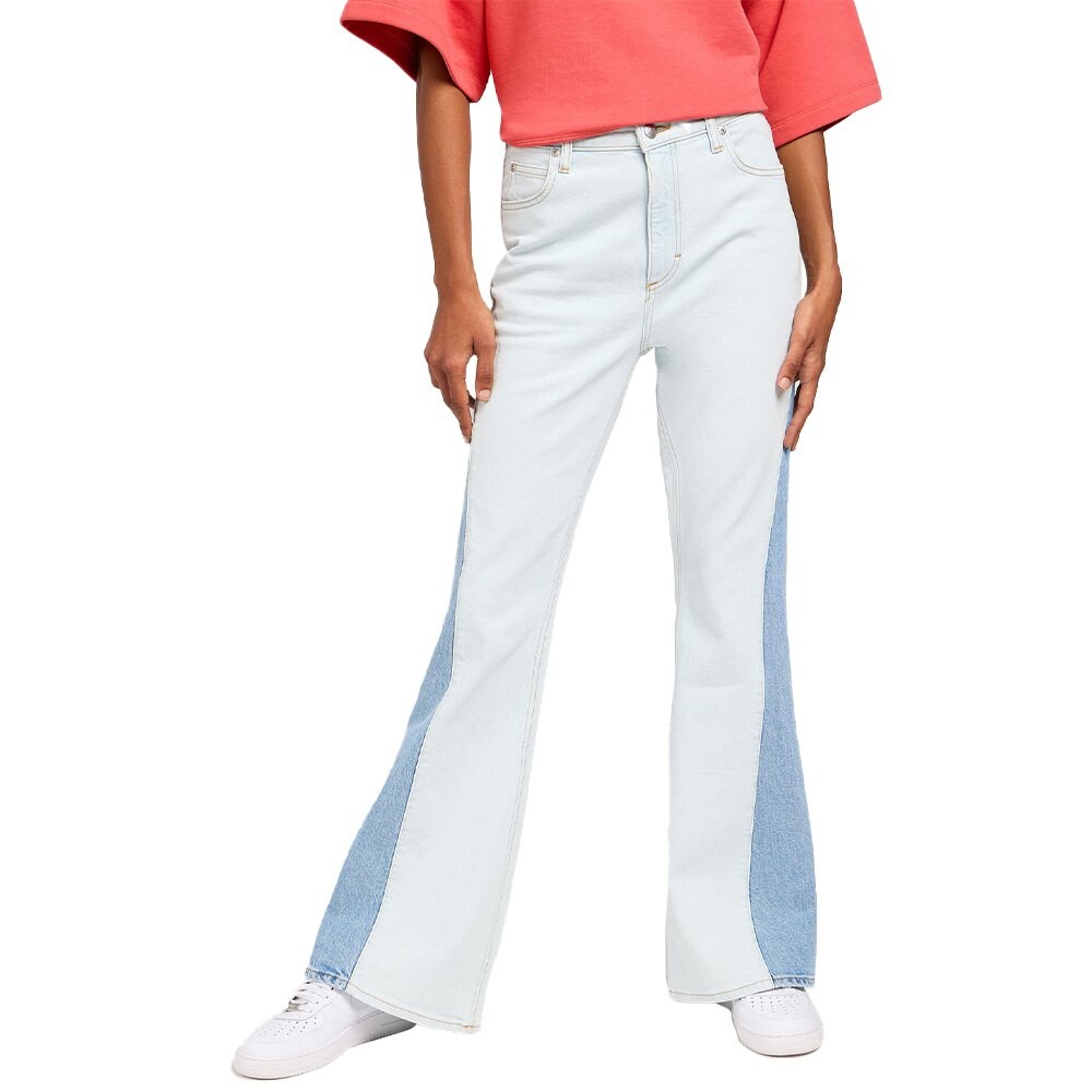 

Джинсы Lee Janet Flare Straight Fit, белый