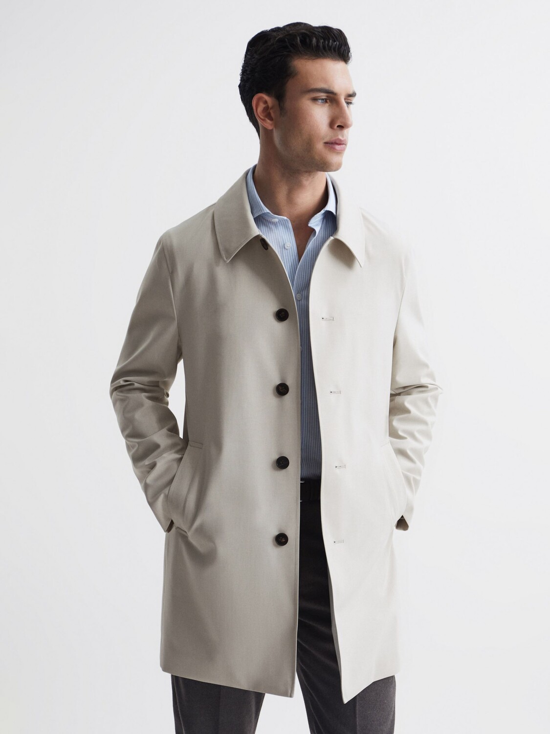 Grey shop mac coat