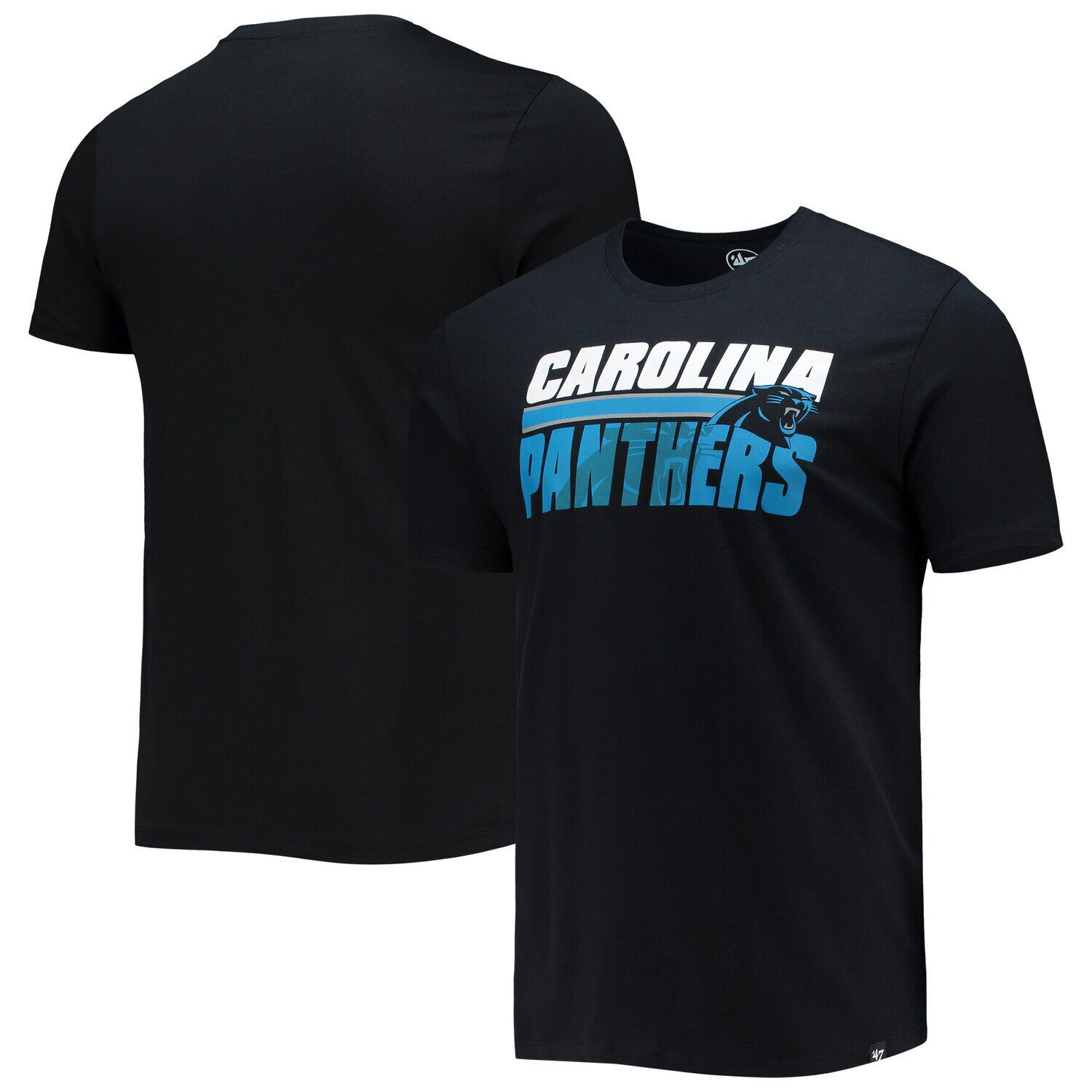 

Мужская футболка Black Carolina Panthers Shadow '47 Black