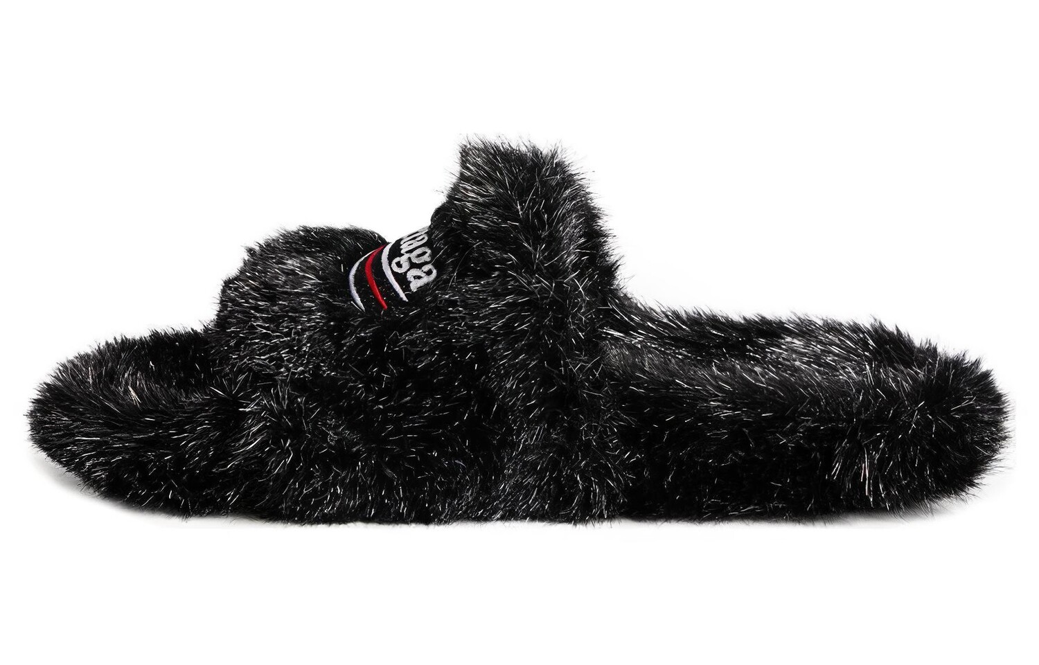 

Шлепанцы с вышитым логотипом Furry Balenciaga