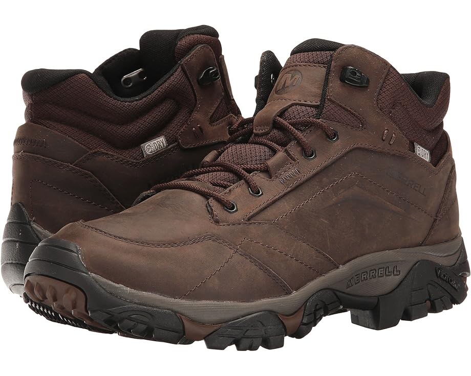 

Походные ботинки Merrell Moab Adventure Mid Waterproof, цвет Dark Earth