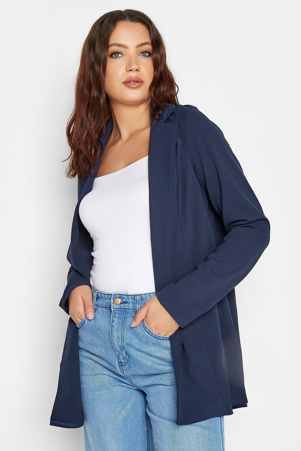 

Высокий удлиненный пиджак Long Tall Sally, синий