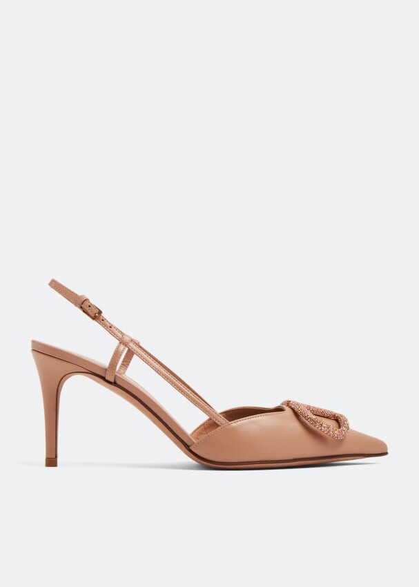

Туфли Valentino Garavani VLogo Signature, бежевый