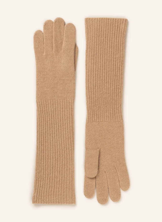 Кашемировые перчатки Hestra, коричневый