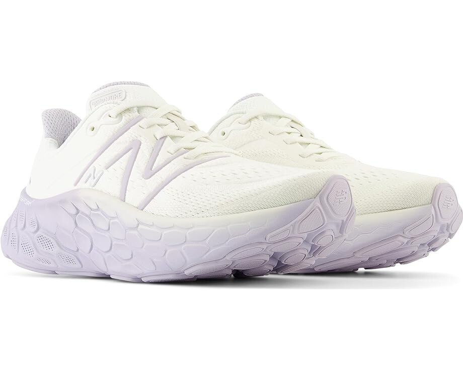 

Кроссовки New Balance Fresh Foam X More v4, цвет Sea Salt/Grey Violet
