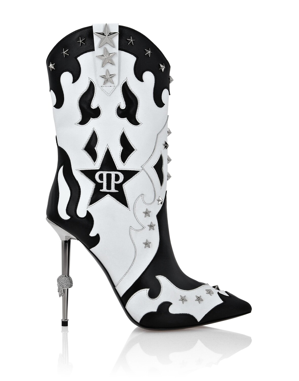 

БОТИНКИ РОДЕО С ЧЕРЕПОМ Philipp Plein, черный