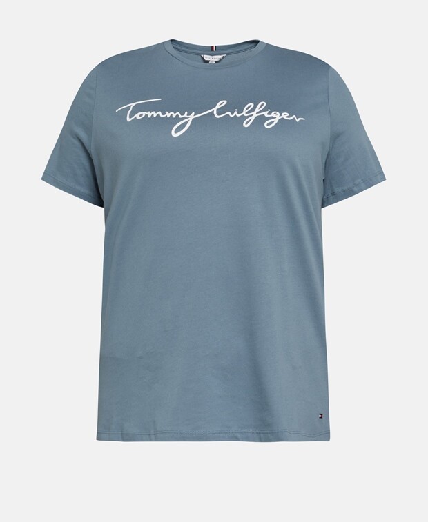 

Футболка Tommy Hilfiger Curve, темно-синий