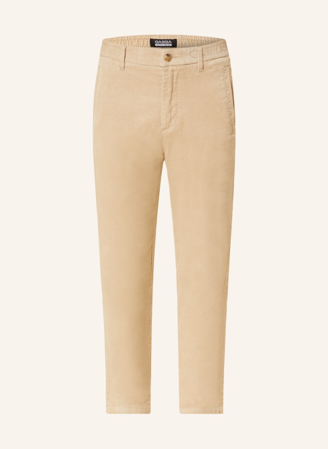 

Вельветовые брюки GABBA Straight Fit, кремовый, Бежевый