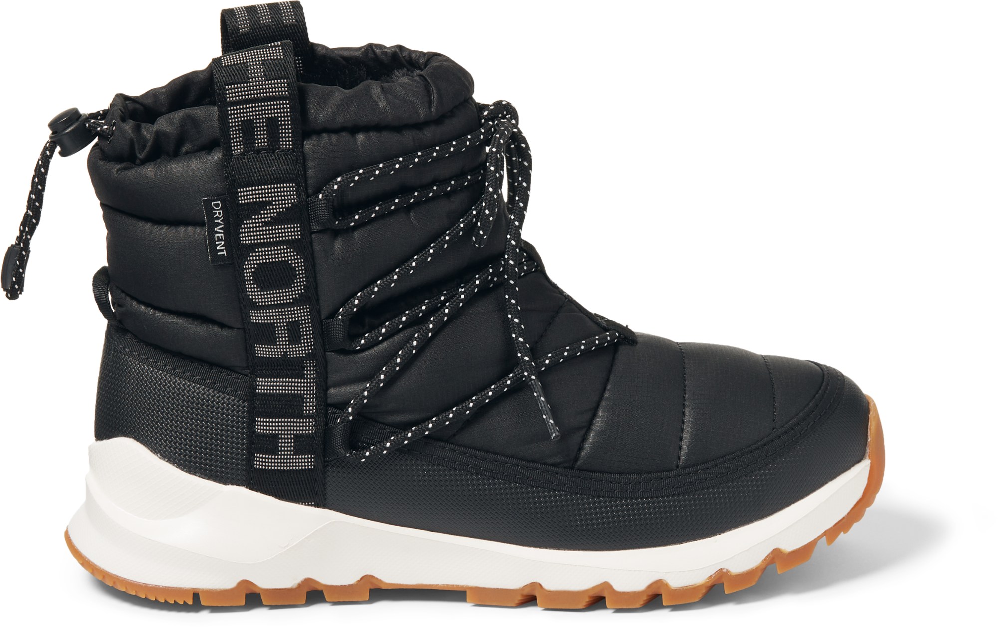 Водонепроницаемые ботинки на шнуровке ThermoBall — женские The North Face, черный цена и фото