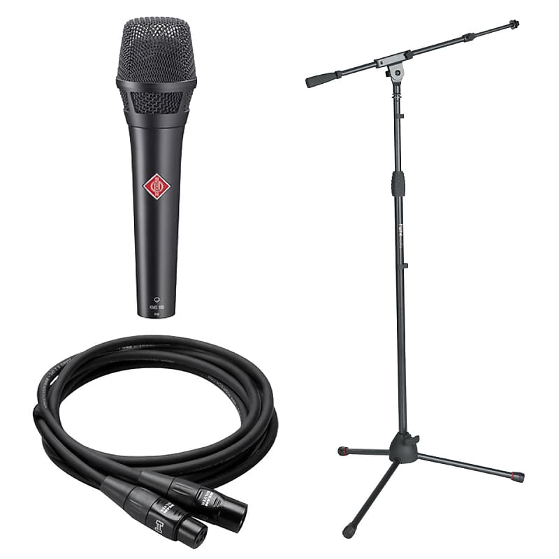 комплект микрофонов lewitt beatkitpro gfw mic 2621 xlr Микрофон Neumann KMS 105 mt Handheld Supercardioid Condenser Microphone