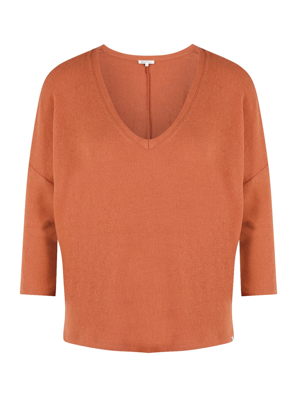 Рубашка Tom Tailor, темно-оранжевый рубашка tom tailor размер l оранжевый